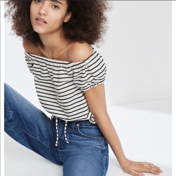 Madewell Tops - Madewell Off the Shoulder Top